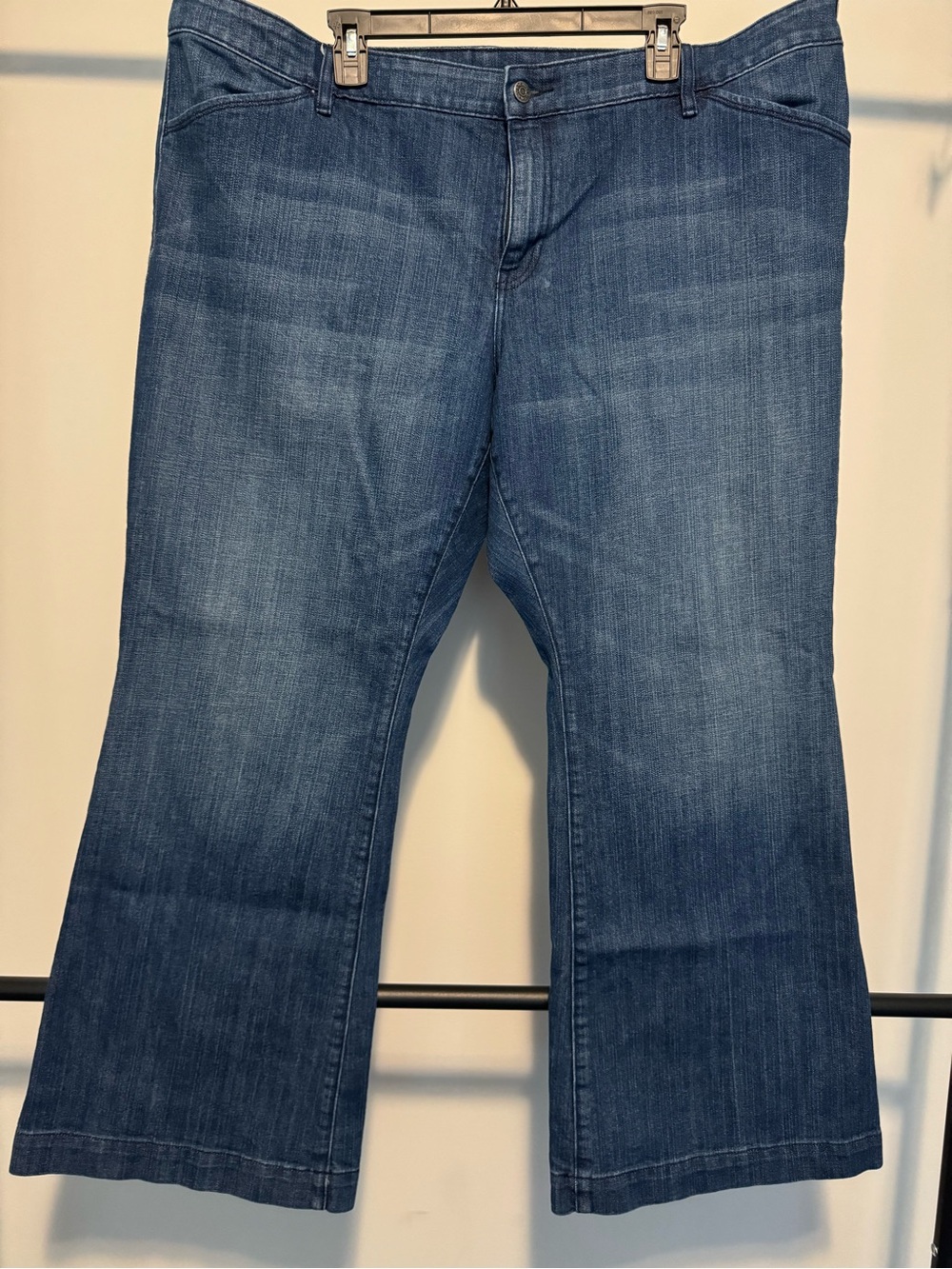 Old Navy Women's Denim Wide-Leg Trousers